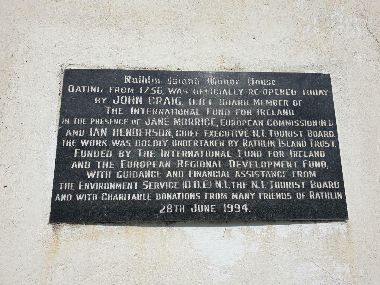 Hotel Manor House Rathlin Island Ballycastle Zewnętrze zdjęcie